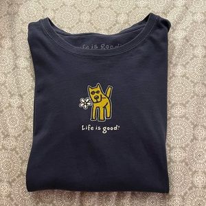 VINTAGE Life is Good T-shirt